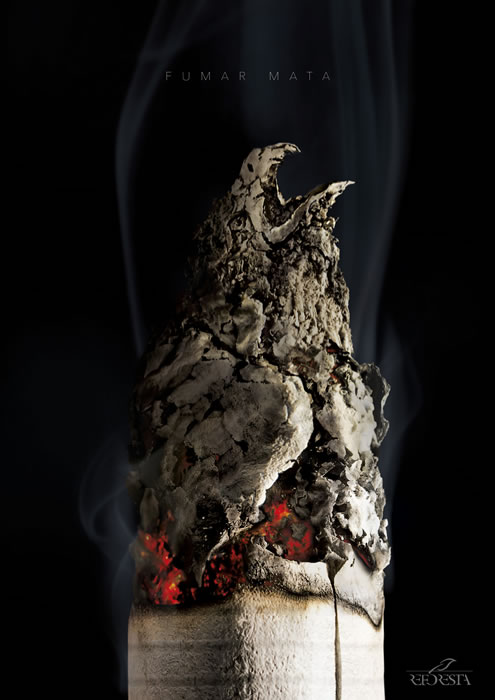 Campaña Asociación Reforesta - Fumar Mata