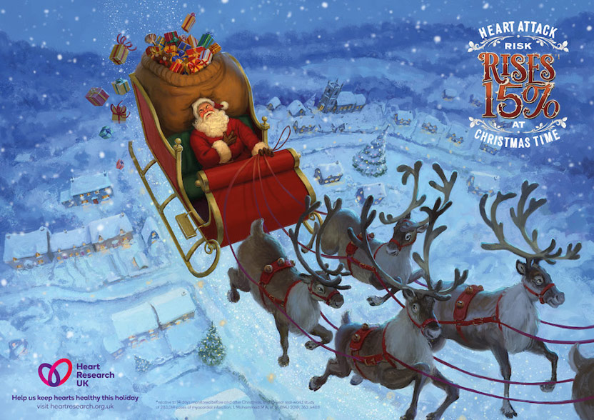 Campaña A healthy heart Christmas