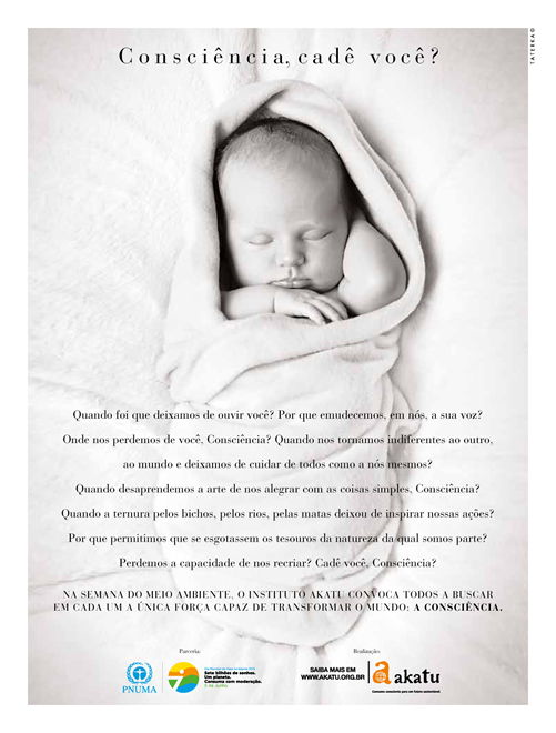 Consciencia, cade voce?!