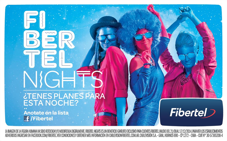 Campaña Fibertel Night