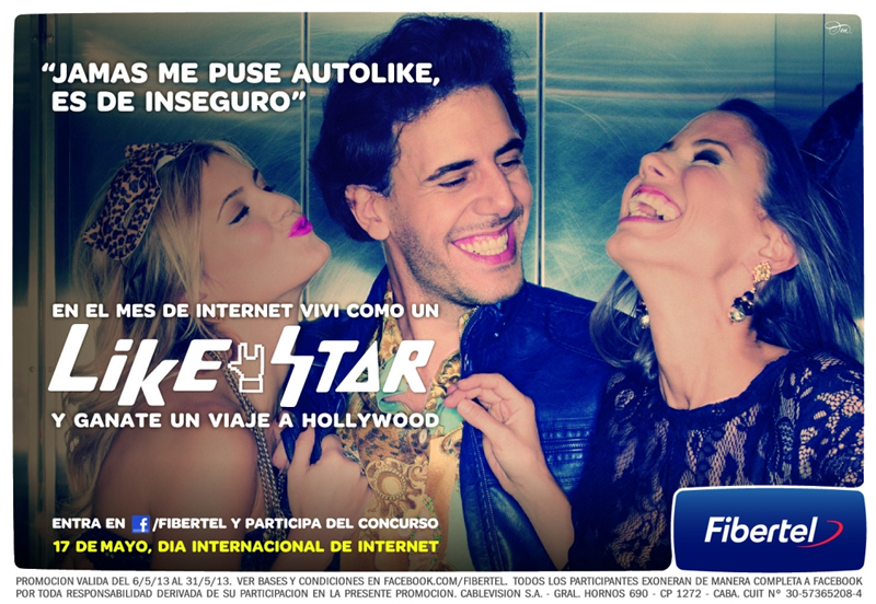 Campaña LikeStar Fibertel