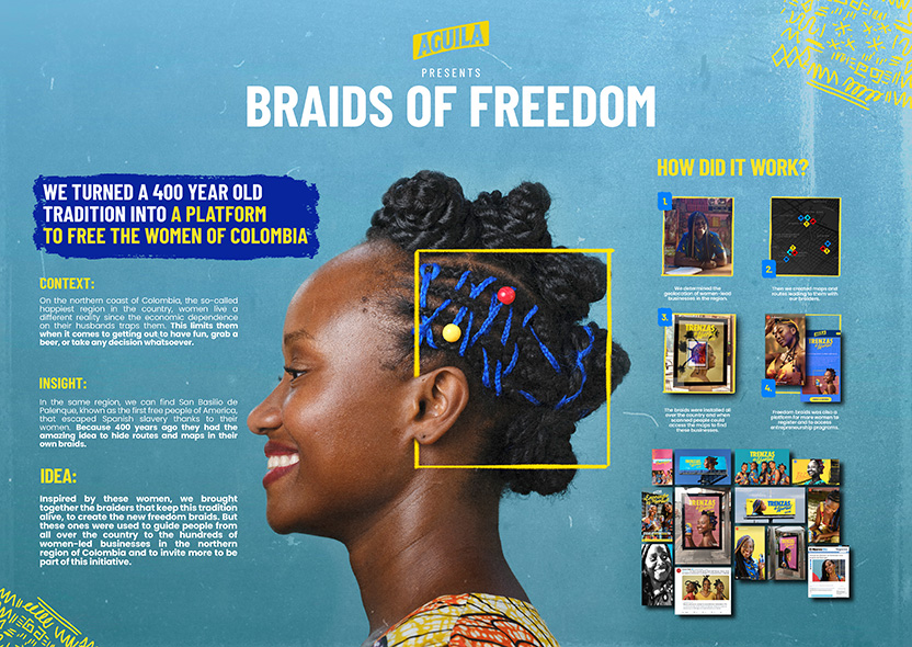 Board - Braids of Freedom (Cannes 2023)