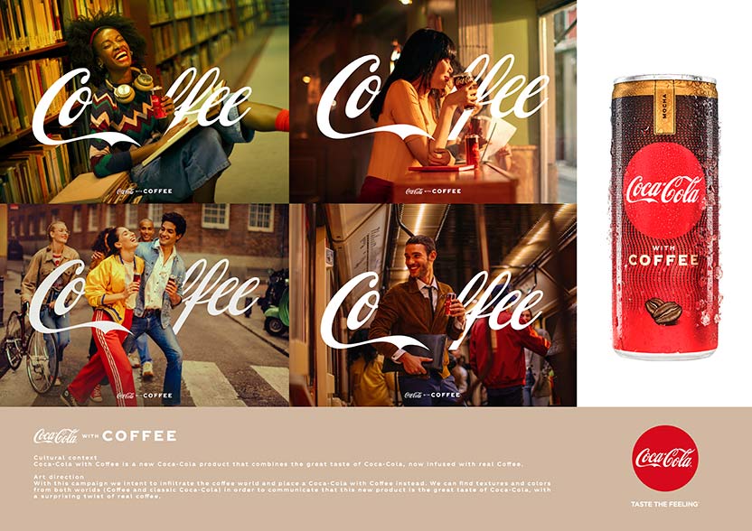 Board - Coca Cola with Coffee