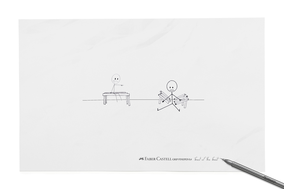 Campaña Faber Castell - Palitos