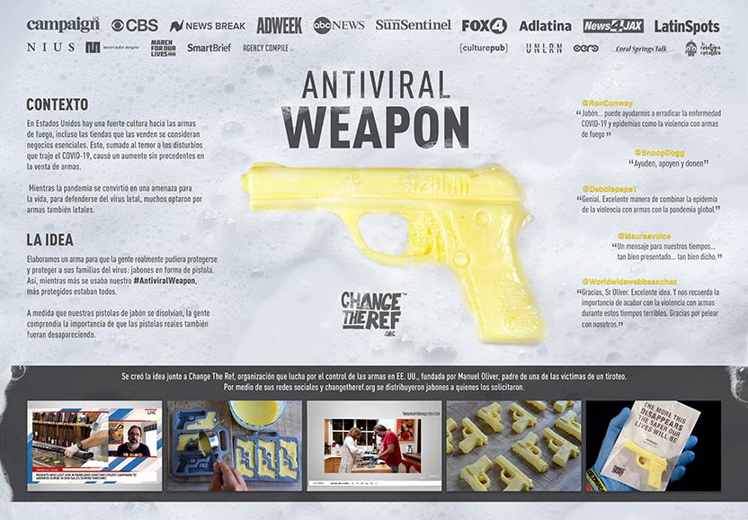 Board - Antiviral weapon (El Ojo 2020)