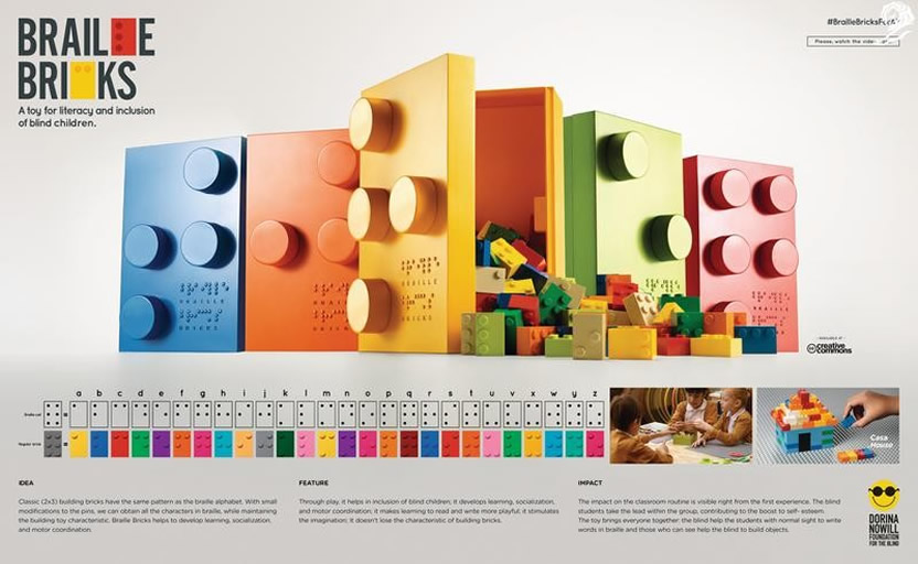 Board - Braille Bricks