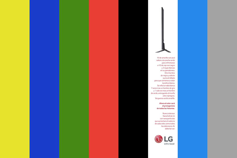 Campaña LG - Nanocell de LG 