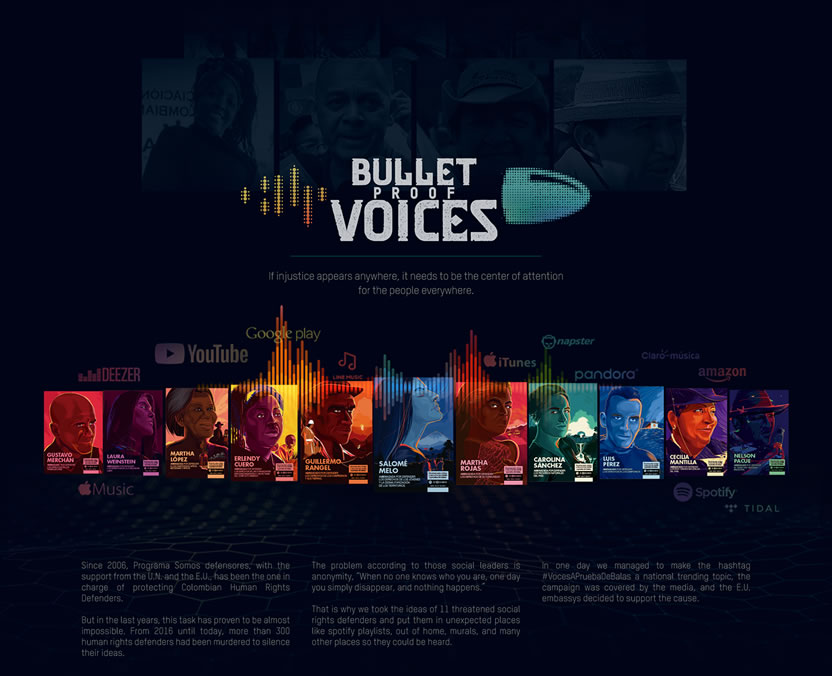 Board - Bullet proof voices