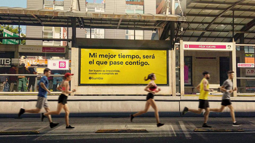 Campaña Bumble - Maratón Kindness