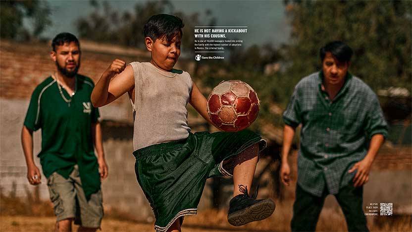 Campaña Save The Children - Familias