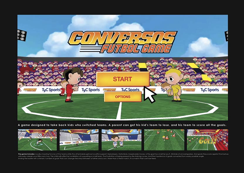 ConverSOS Futbol game