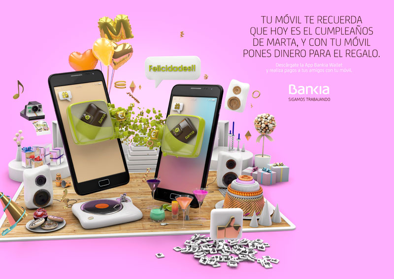 Campaña Bankia - Móviles