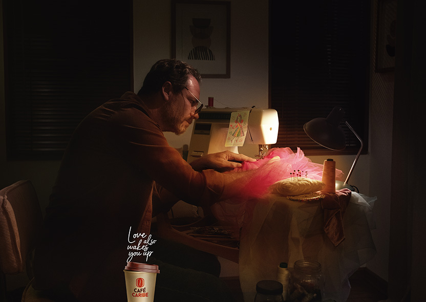 Campaña Café Caribe - Love also wakes you up