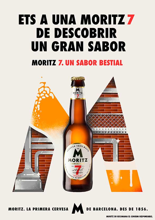 Ets a una Moritz 7 de descobrir un gran sabor 