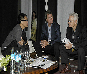Cheong, Evans y Jeffrey, referentes del grupo WPP.