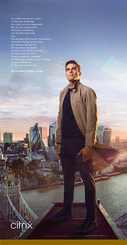 You re made for bigger things - Londres