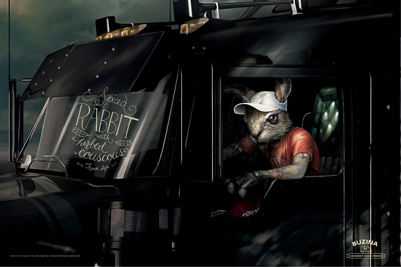 Campaña Buzina Food Truck 