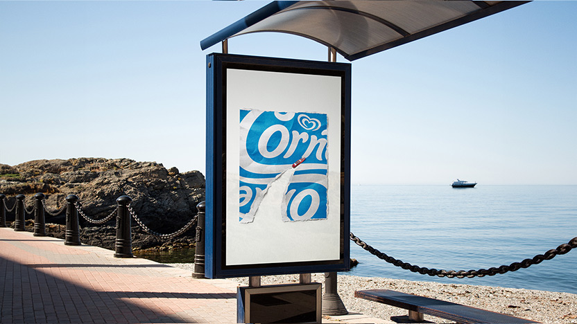Acción Cornetto - Unwrapped OOH