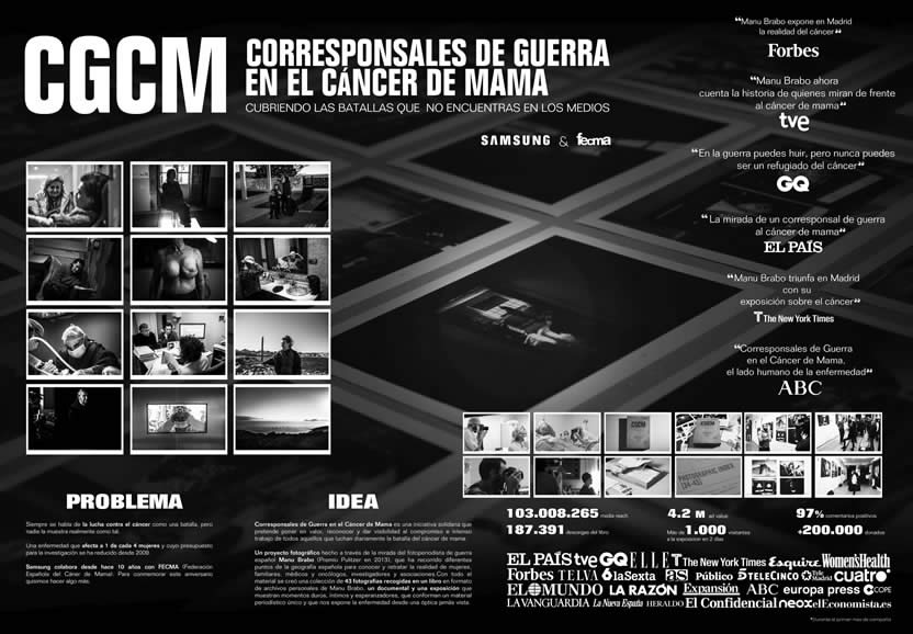Corresponsales de guerra en el cáncer de mama (DG - El Ojo 2018)
