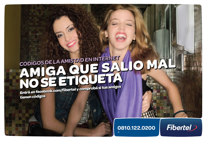 Campaña Fibertel Día del Amigo