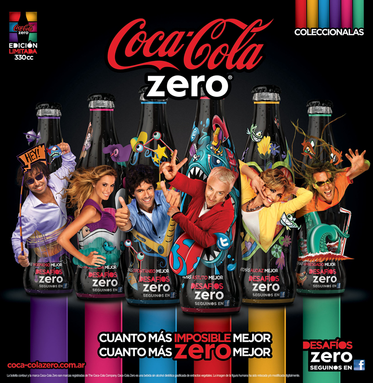 Campaña Coca Cola Zero