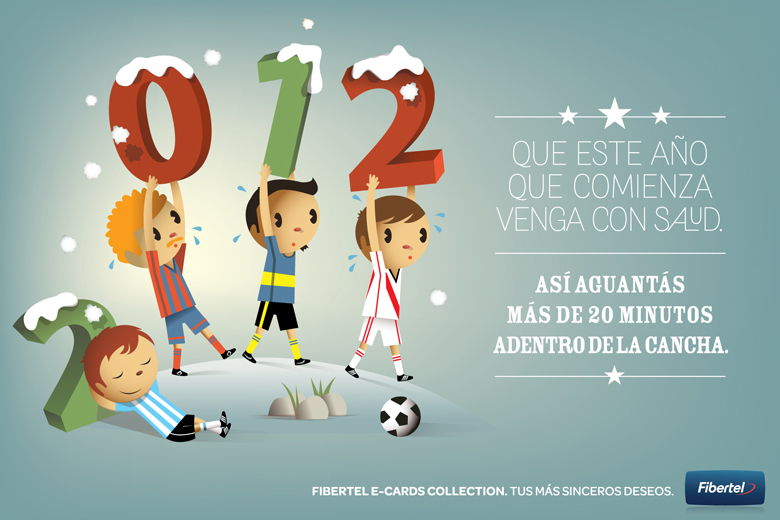 Campaña Ecards Fibertel