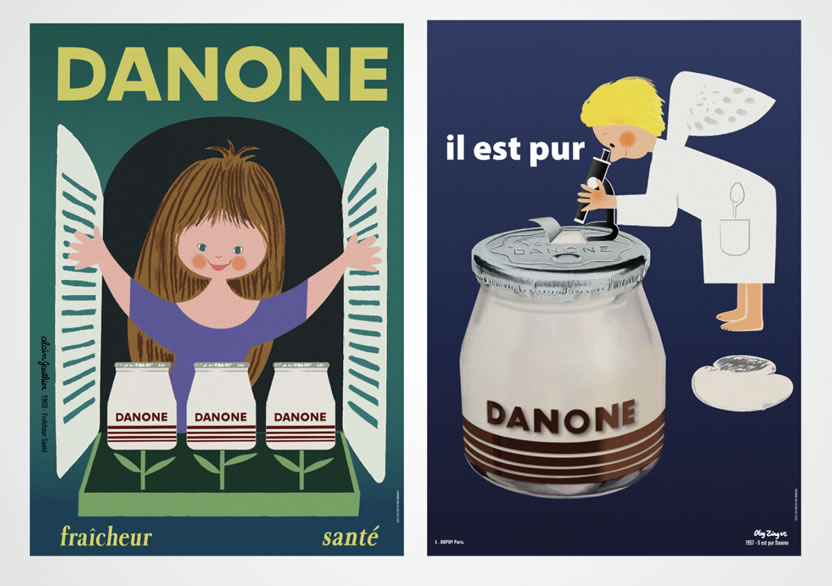 Campaña Danone Yaourt - 100 ans