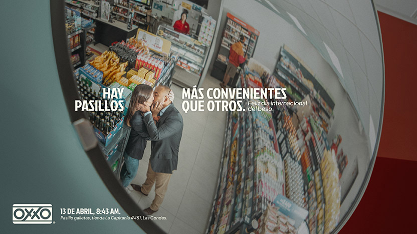 Campaña Oxxo Chile - Día Internacional del Beso