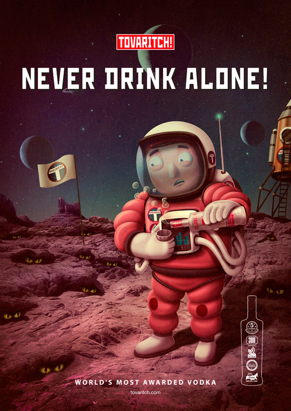TOVARITCH! PREMIUM RUSSIAN VODKA