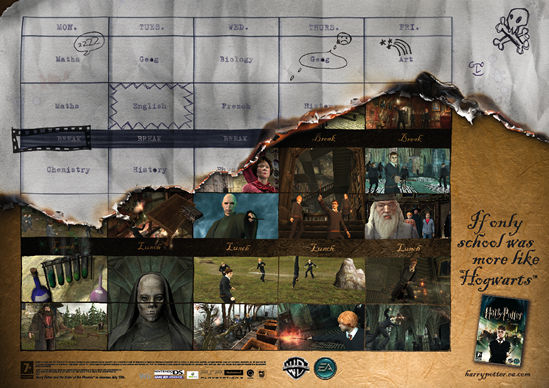 Gráfica EA's Harry Potter