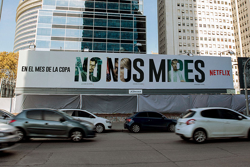 Campaña Netflix - No mires Netflix