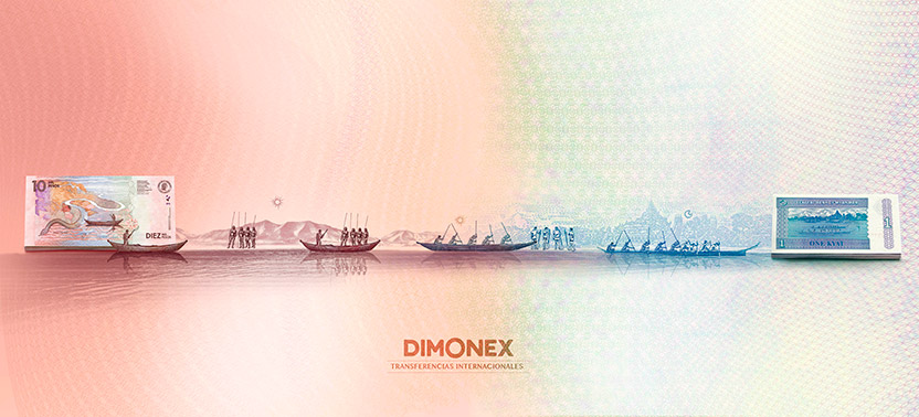 Campaña Dimonex - Transferencias internacionales