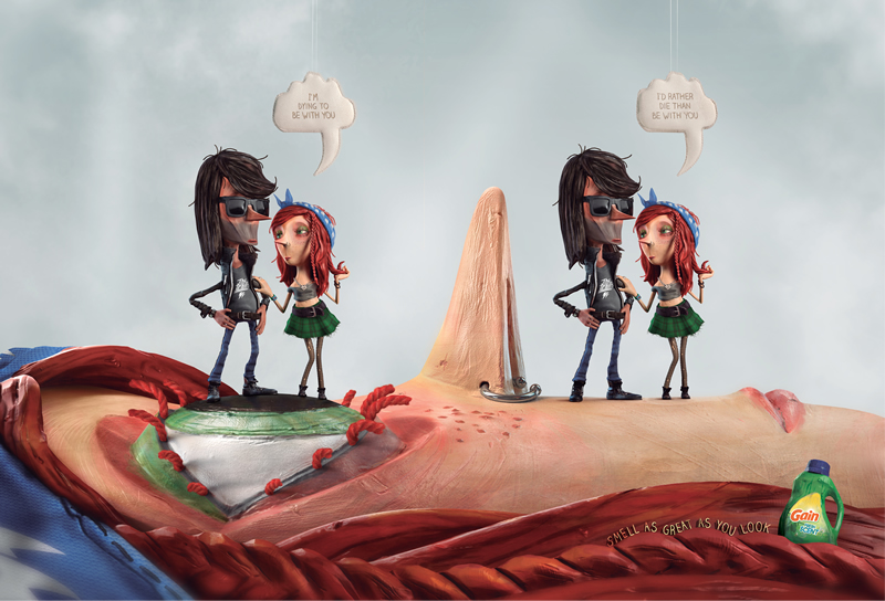 Campaña P&G Gain Laundry Detergent