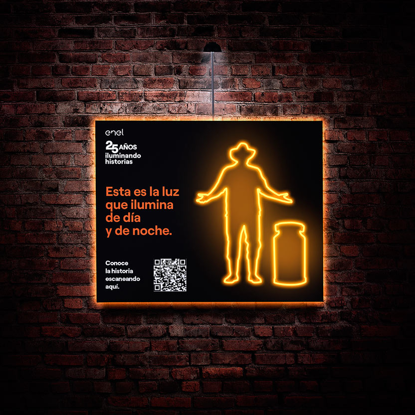 Campaña Enel - Historias de Vida en un Museo de Luz