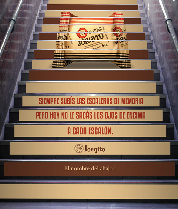 Escalera Subte - Jorgito Negro 2013