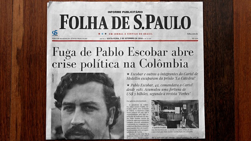 Campaña Netflix Brasil - Hunt on the news
