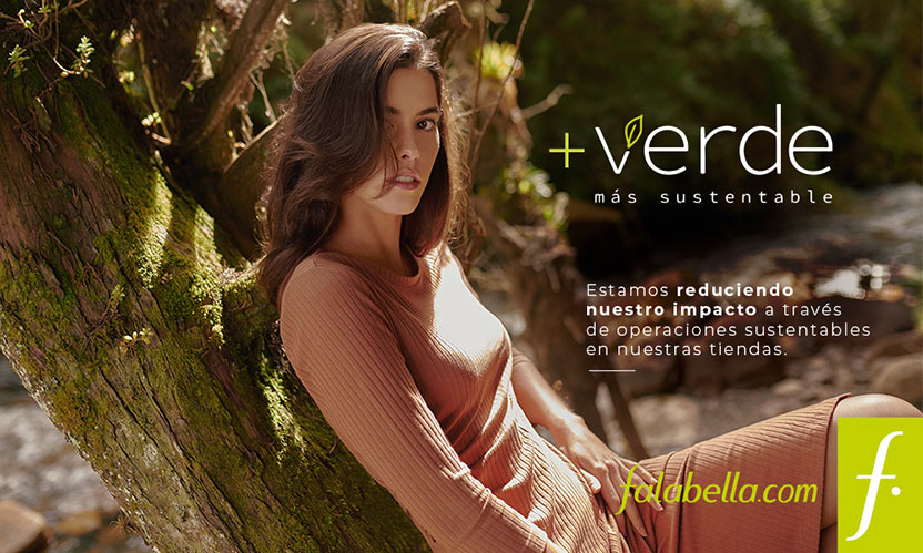 Falabella se viste + Verde