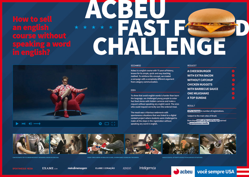 Fast Food Challenge