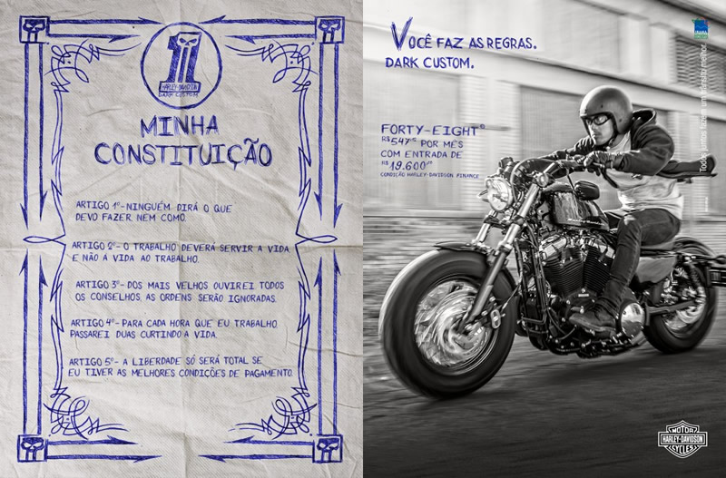 Campaña Harley Davidson Brasil