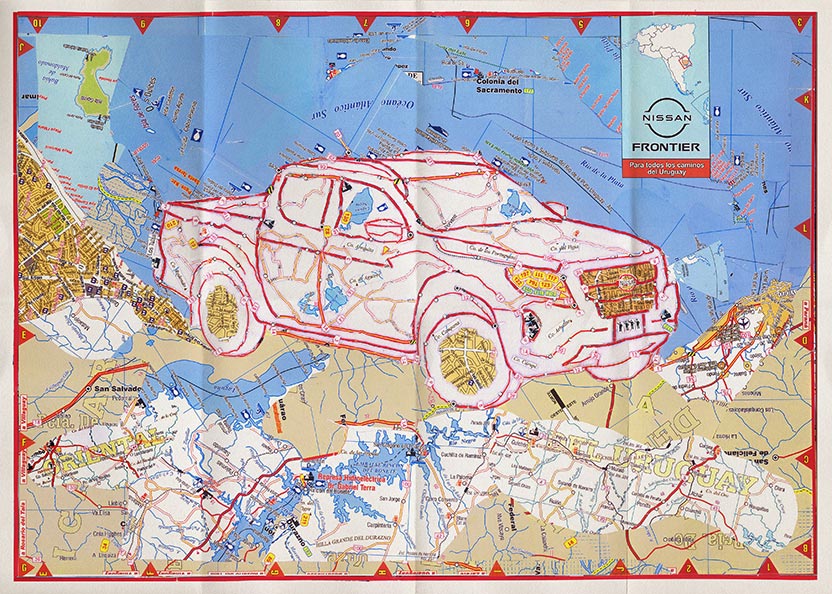 Campaña Nissan - Frontier Mapas