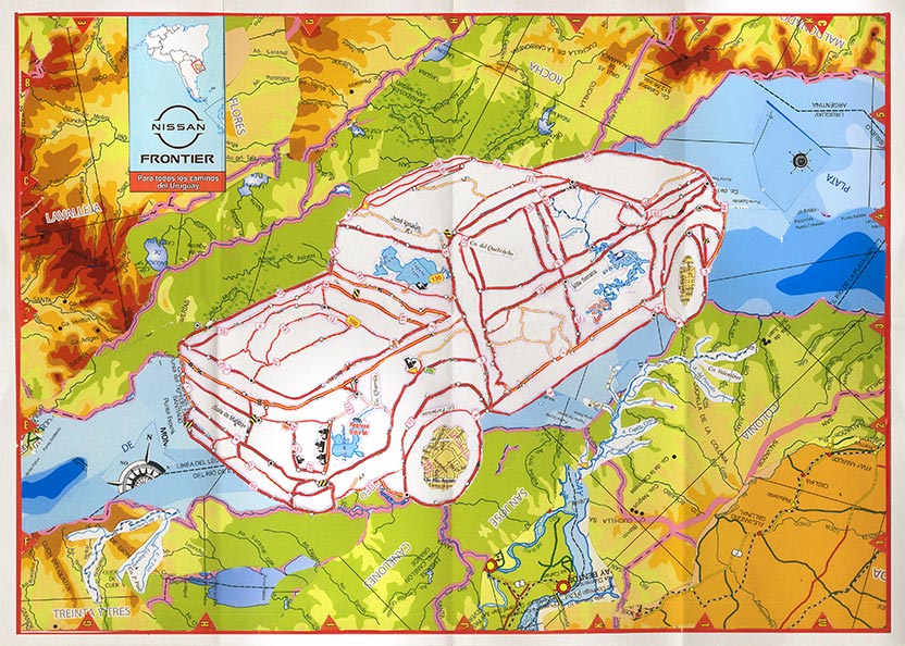 Nissan Frontier Mapas 3