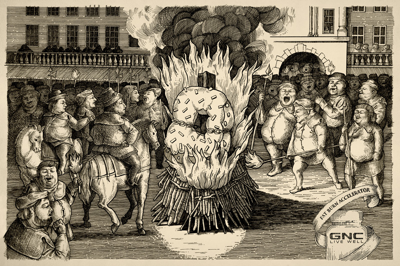 Campaña GNC - Food Inquisition 