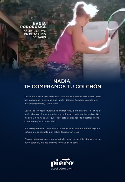 El colchón de Nadia