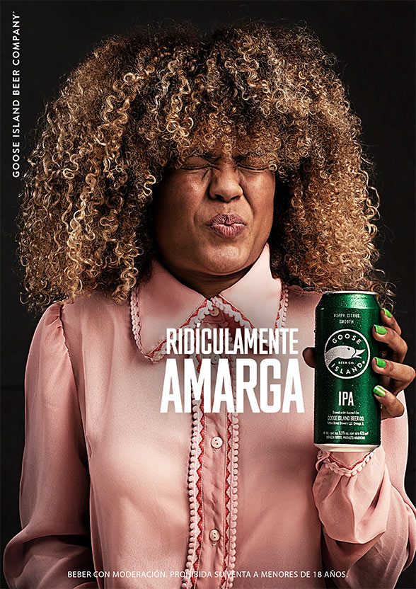 Campaña Goose Island - Ridículamente Amarga