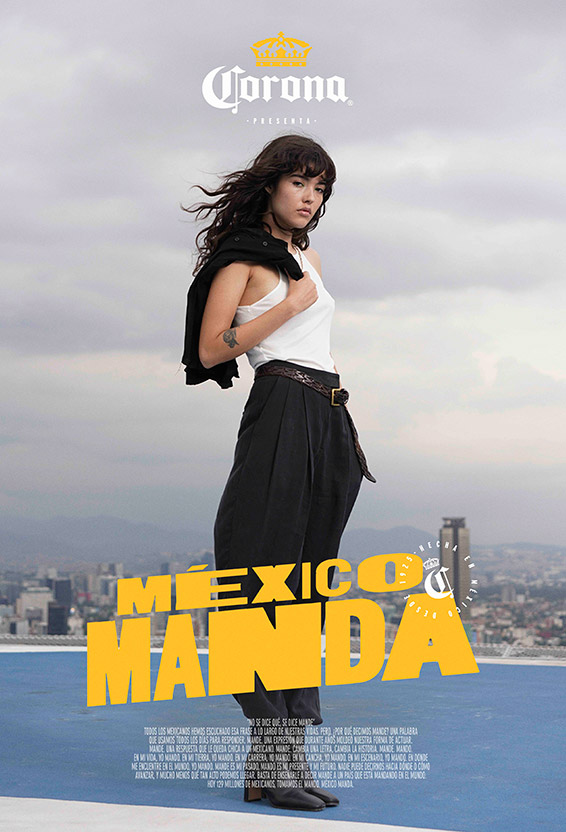 Campaña Print Cerveza Corona - México manda