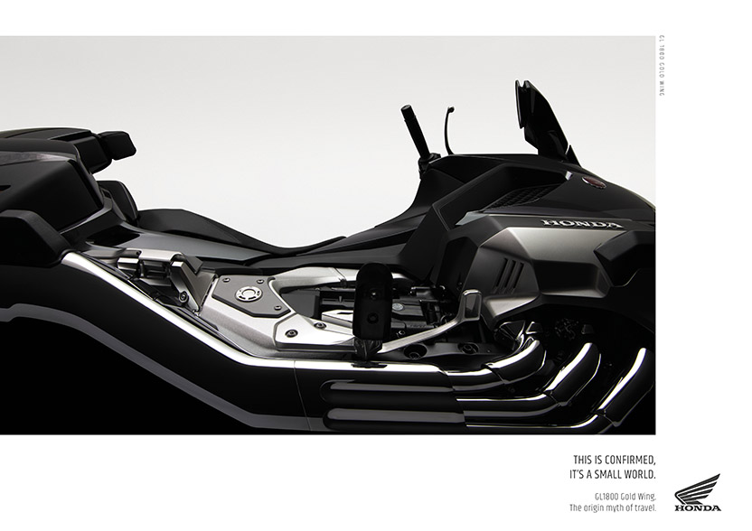 Campaña Honda Goldwing - The origin myth of travel