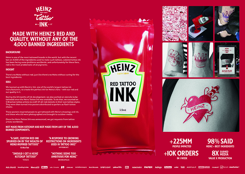 Board - Heinz Tattoo Ink (Cannes 2023)