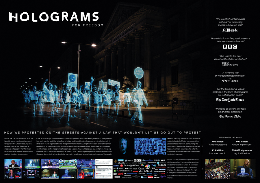 Hologramas por la libertad