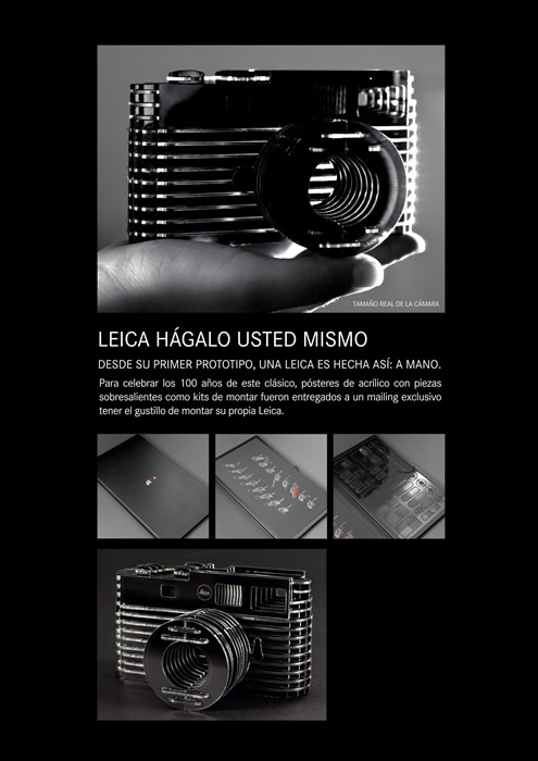 Campaña 100 años de Leica Brasil