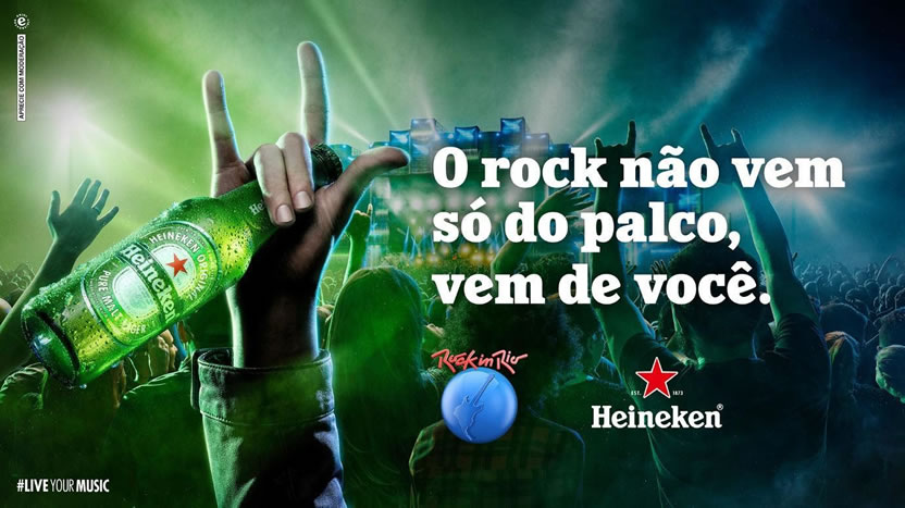 O rock não vem só do palco, vem de você